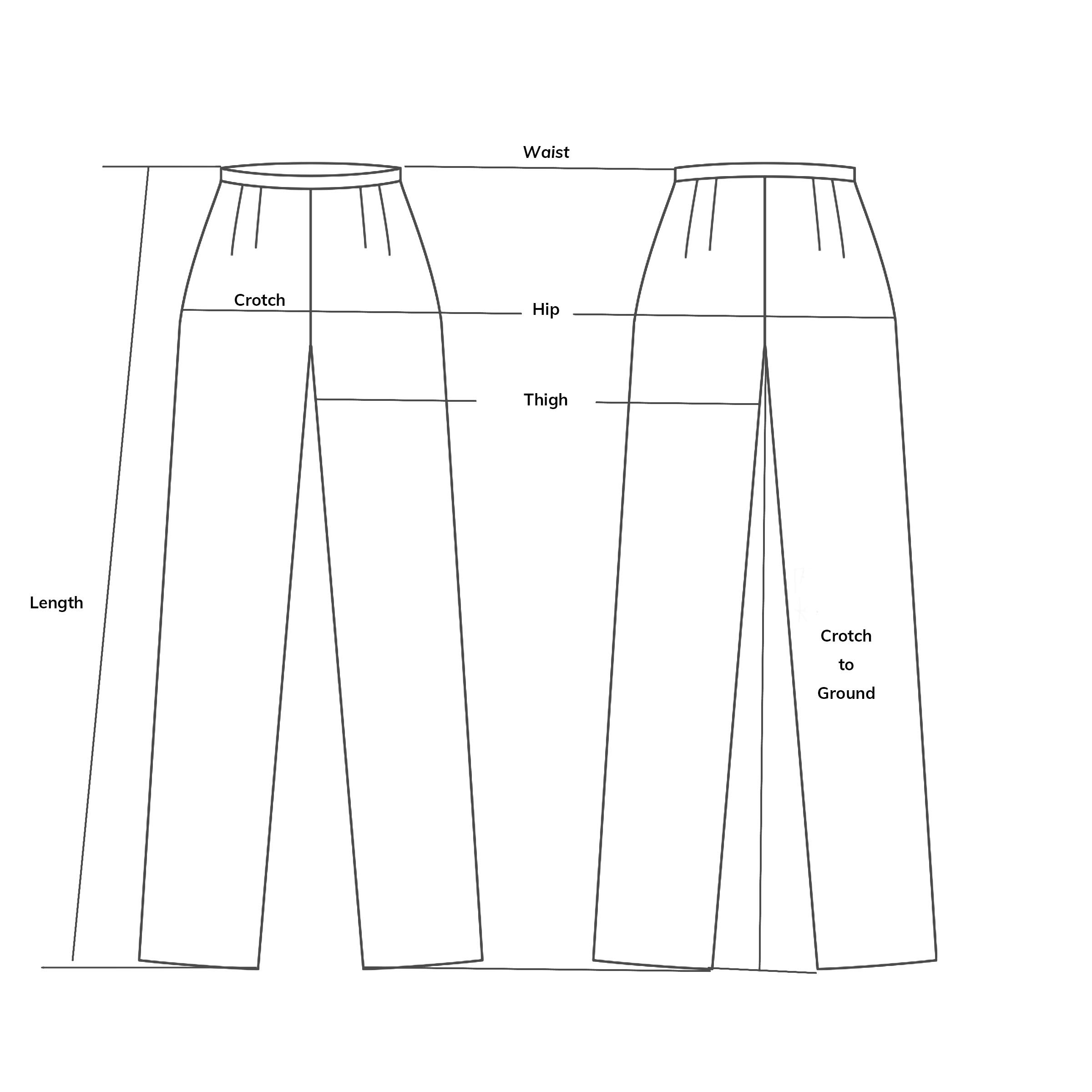 Relaxed Buttoned Pants